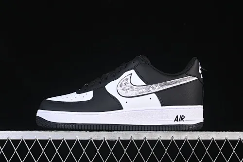 All categories Nk Air Force 1 Air Force series Nk Air Force 1 Low Air Force low-top Nike Air Force 1'07 Low black and white crack Air Force 1 low-top casual sneakers ZH0316-118